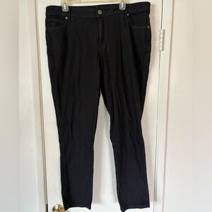 Avenue Hollywood Black Skinny Jeans - Sleek Size 18 NWT